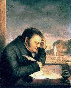 Friedrich Nerly Portrait of art historian Karl Friedrich von Rumohr oil painting